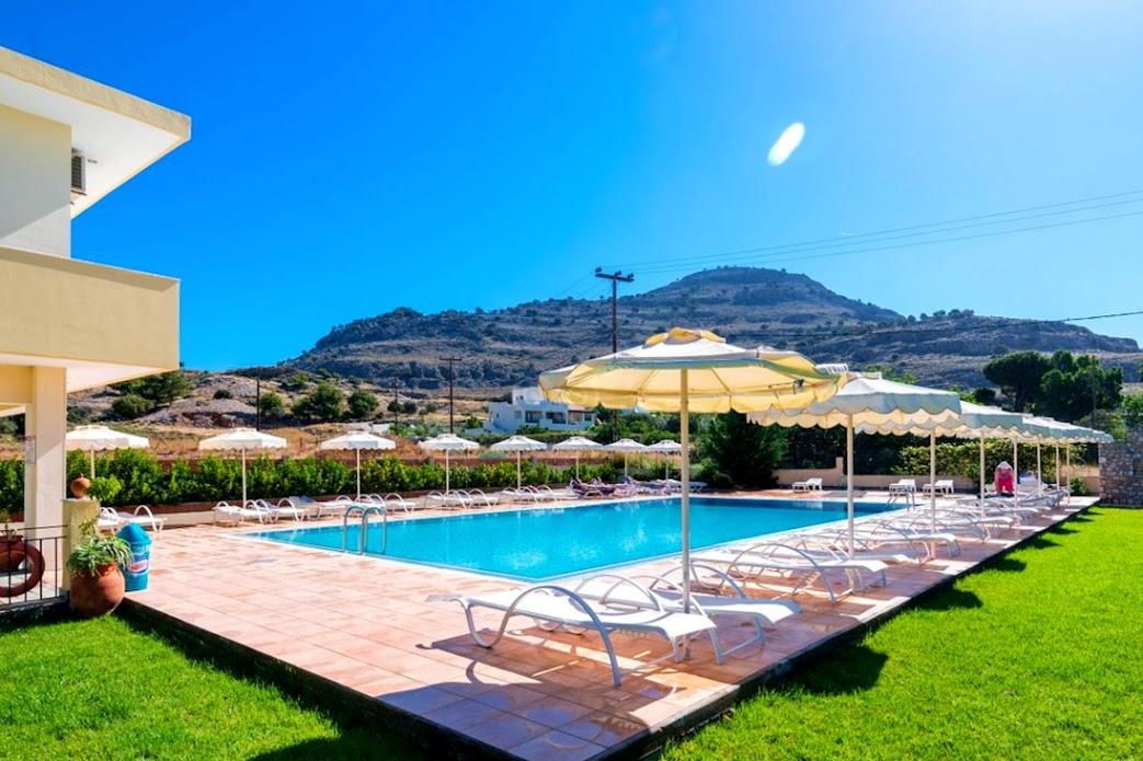Sunshine Hotel Lardos Exterior photo